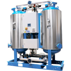 Адсорбционный осушители воздуха горячей регенерации